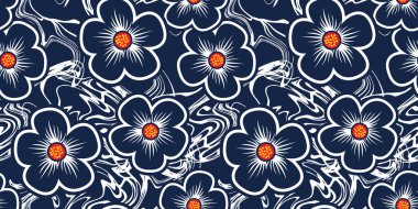 Çiçeksiz desen vektörü, basit batik motif, Endonezya Batik Motifi