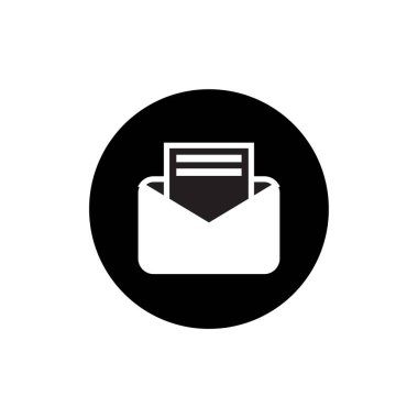 Mail icon. Flat design style modern vector illustration. Mail icon.