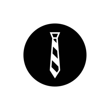 Tie icon. Flat vector related icon for web and mobile applications