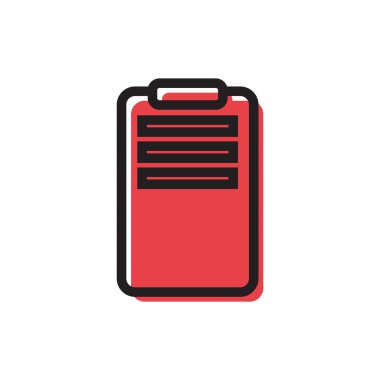 Clipboard file document isolated icon vector illustration design vector illustration graphic design