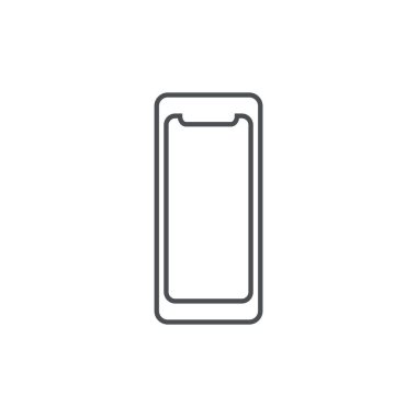 Smartphone Icon Logo Design Element. Can be used for mobile, web, UI and UX.