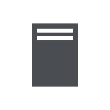 Cloud computing icon. Flat design style eps 10 vector illustration.