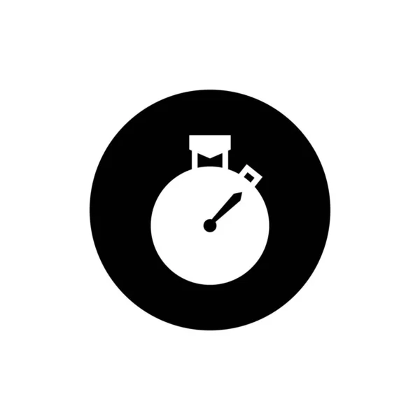 Stopwatch Icon Flat Color Style Time Management Stopwatch Timer — Διανυσματικό Αρχείο