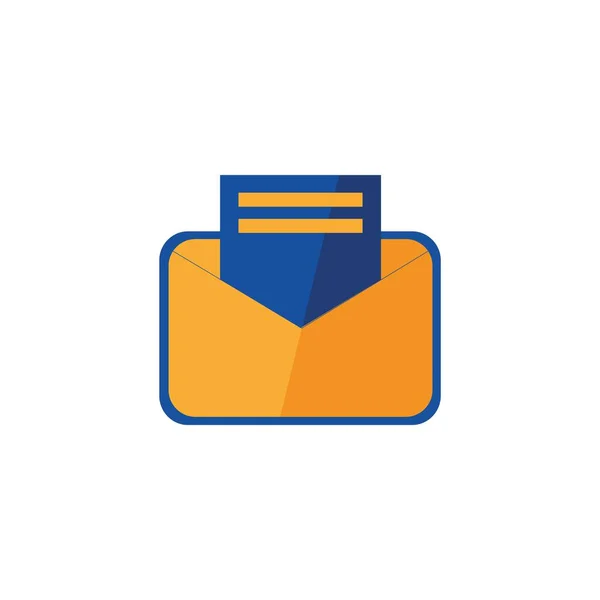 Mail Icon Flat Design Style Modern Vector Illustration Mail Icon — Wektor stockowy