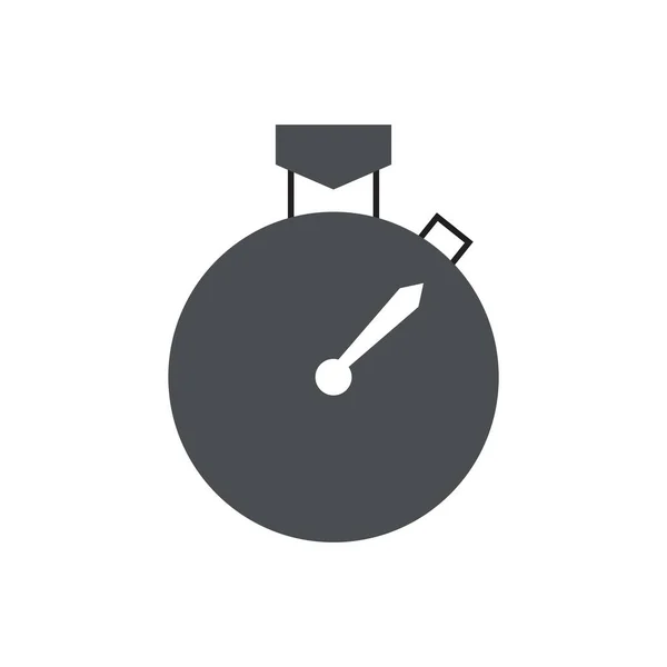 Stopwatch Icon Flat Color Style Time Management Stopwatch Timer — Image vectorielle