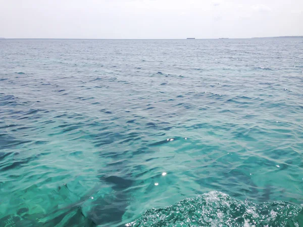 Powierzchnia Wody Morskiej Tekstury Tła Tło Powierzchni Wody Morskiej Tekstura — Zdjęcie stockowe