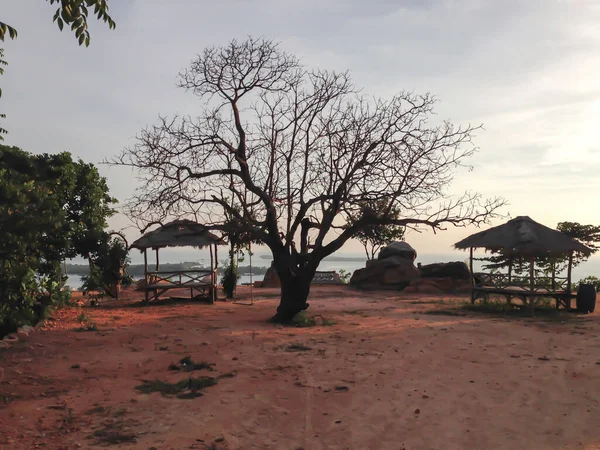 Trees Gazebo Village Karimunjawa Island Indonesia —  Fotos de Stock