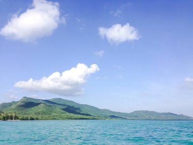 Beautiful seascape of tropical island Karimunjawa island, Indonesia