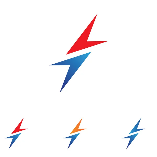 stock vector Thunderbolt logo and symbol vector