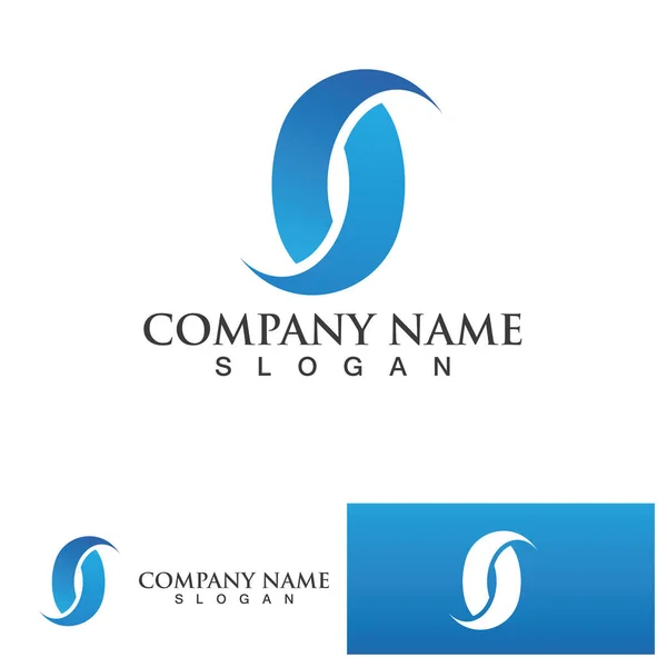 Virksomhedsbrev Logo Design Vektor – Stock-vektor