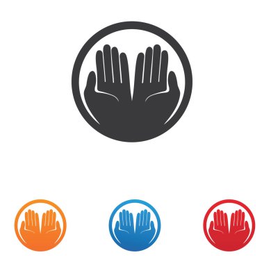 El umut logosu ve semboller şablon uygulamaları