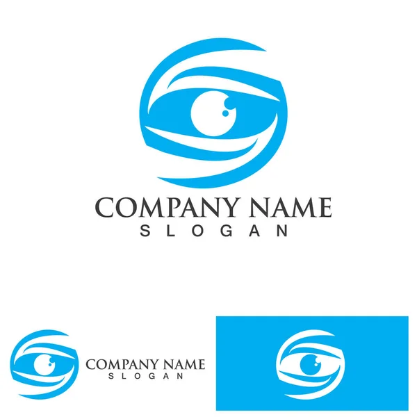 stock vector Eye Care logo  vector design