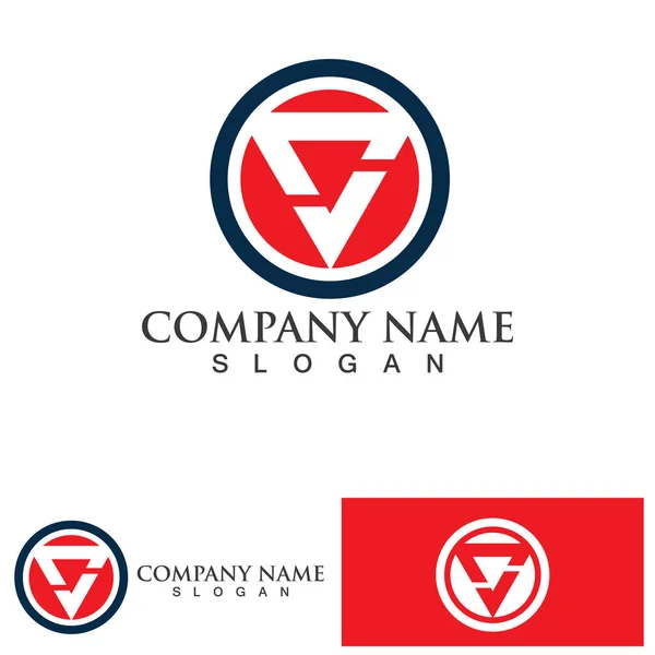 Plantilla Vector Logotipo Símbolo — Vector de stock