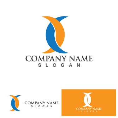 İş finansmanı ve pazarlama logosu Vektör illüstrasyon tasarımı