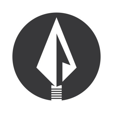 Mızrak logo vektör görüntüsü