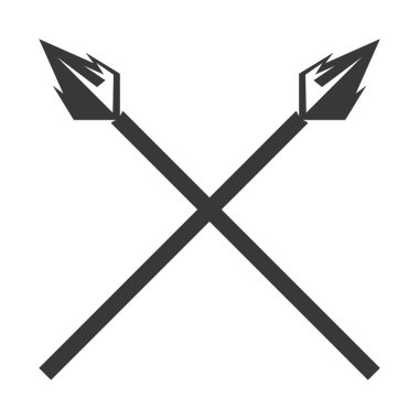 Mızrak logo vektör görüntüsü