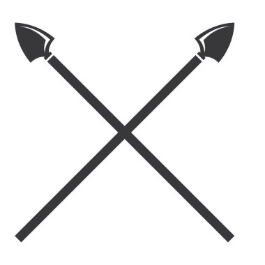 Mızrak logo vektör görüntüsü