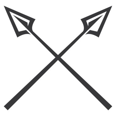 Mızrak logo vektör görüntüsü