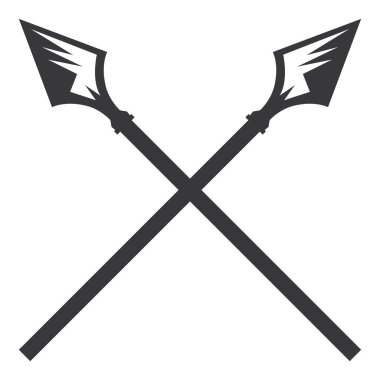 Mızrak logo vektör görüntüsü