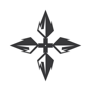 Mızrak logo vektör görüntüsü