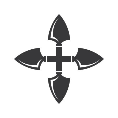 Mızrak logo vektör görüntüsü