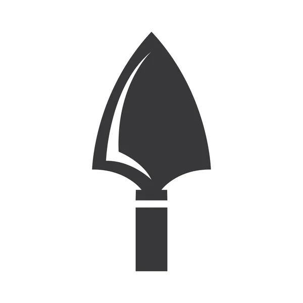 Imagem Vetorial Ícone Logotipo Lança — Vetor de Stock