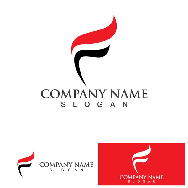 Logotipo Ícone Vetor Carta — Vetor de Stock