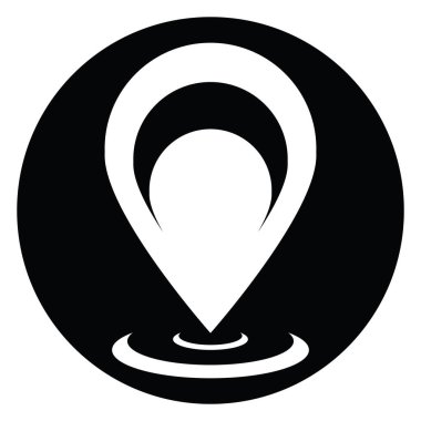 Harita Logo Konumu Vecto
