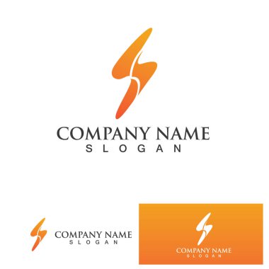 S harfi elektrikli şimşek logosu illüstrasyon tasarımı. Flash S Harfi Logosu, Elektrik Bolt Logo Vektörü