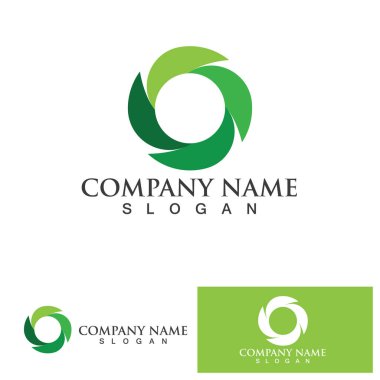 Çember kamera simgesi Logo Şablonu