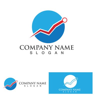 Business Finance Logo şablon vektör simgesi tasarımı