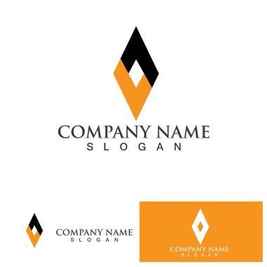 Ok vektör illüstrasyon simgesi Logo Şablonu tasarımı