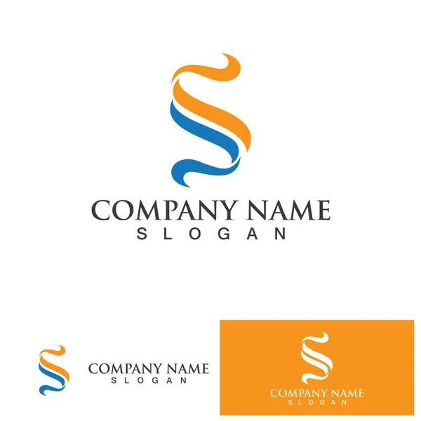 Logotyp Design Vektor Företag — Stock vektor