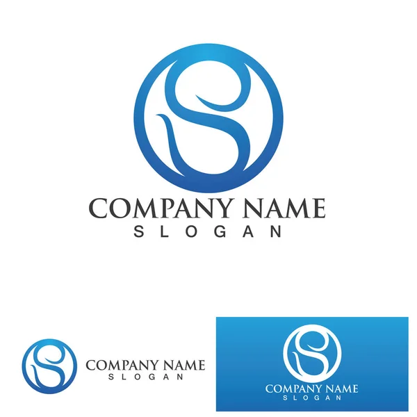 Logotyp Design Vektor Företag — Stock vektor