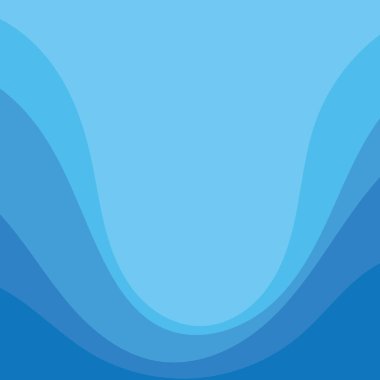 Mavi dalga Baground Duvar Kağıdı Vektörü