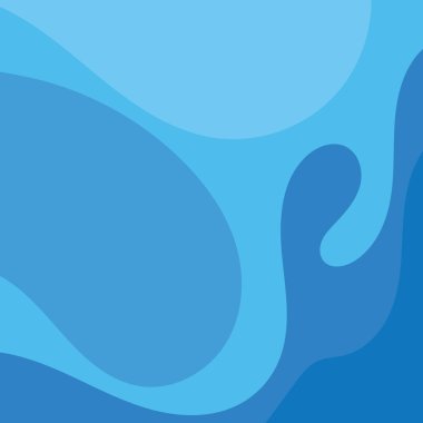 Mavi dalga Baground Duvar Kağıdı Vektörü