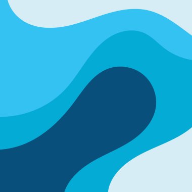 Mavi dalga Baground Duvar Kağıdı Vektörü