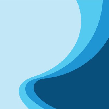 Mavi dalga Baground Duvar Kağıdı Vektörü