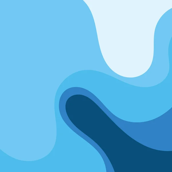 Blue Wave Baground Wallpaper Vector — стоковий вектор