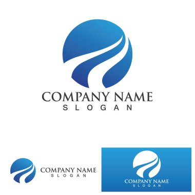 Ok vektör illüstrasyon simgesi Logo Şablonu tasarımı