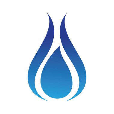 su damlası Logo Şablonu vektör çizimi tasarımı