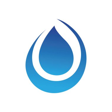 su damlası Logo Şablonu vektör çizimi tasarımı