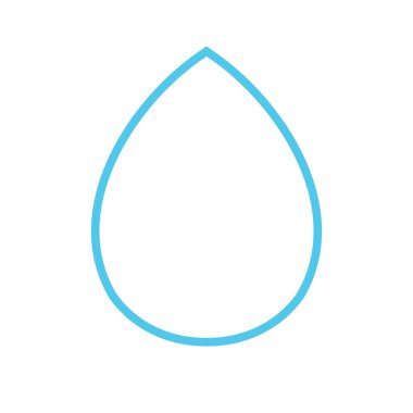 su damlası Logo Şablonu vektör çizimi tasarımı