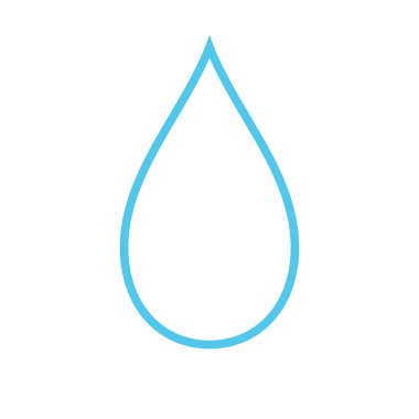 su damlası Logo Şablonu vektör çizimi tasarımı