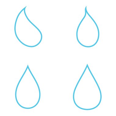 su damlası Logo Şablonu vektör çizimi tasarımı