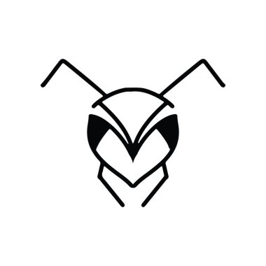 Karınca Logosu vektör illüstrasyon tasarımı