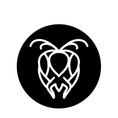 Karınca Logosu vektör illüstrasyon tasarımı