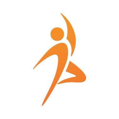 İnsanlar yıldız başarı logosu ve sembol vektörü