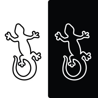 Kertenkele evi vektör yazdırma şablonu