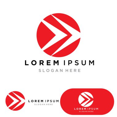 Daha Hızlı Logo Şablonu vektör çizimi tasarımı